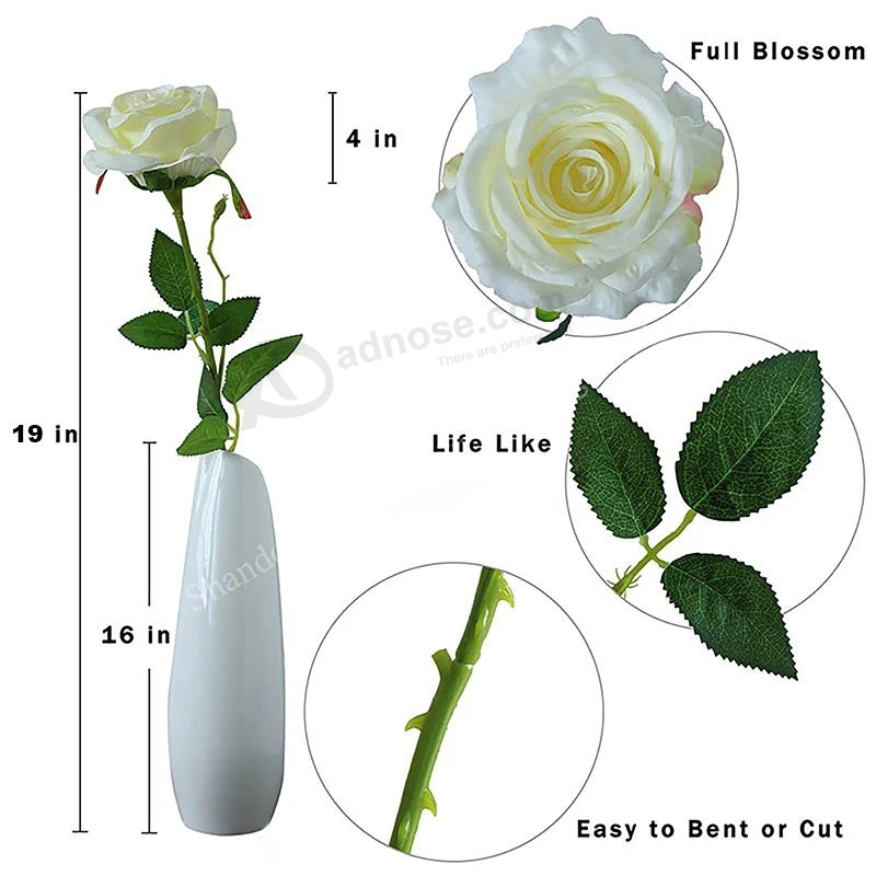 Настоящее прикосновение латексный искусственный цветок, пластиковая роза, декоративные искусственные цветы, шелковая роза, цветок для домашней вечеринки и свадебного украшения