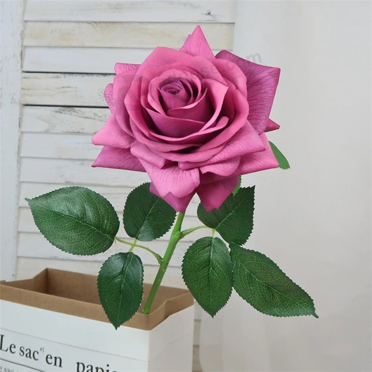 Real touch latex kunstbloemen zijde roos decoratieve kunstbloemen