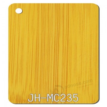 high glossy cast wood grain acrilic panel plastic board