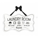 New wooden hanging board for laundry room decoration