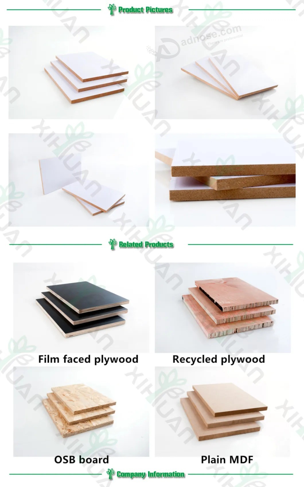 Hot sale Glossy/Matt/Embossed/UV/Natural wood Veneer Teak/Oak/Sapeli/Pencil Cedar/Ash faced Melamine MDF board for Furniture
