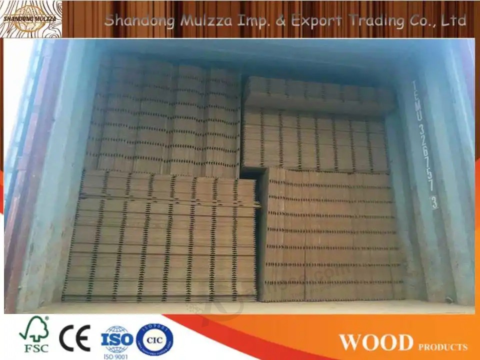 Móveis de madeira Contraplacado comercial Placa de folheado para móveis e construção
