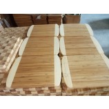 E0竹まな板と竹からの薪まな板とチーズボード