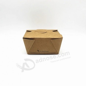 personalizar caja de embalaje de cartón de alimentos biodegradables