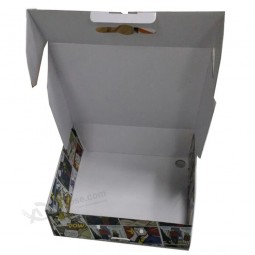 Tamaño personalizado color de impresión calcetín de ropa universal envío de correo cosmético embalaje regalo caja de papel de cartón corrugado