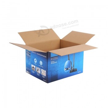 manufacturer custom large bulk price folable inductrial package cardboard vacuum cleaner shipping corrugated paper carton Box