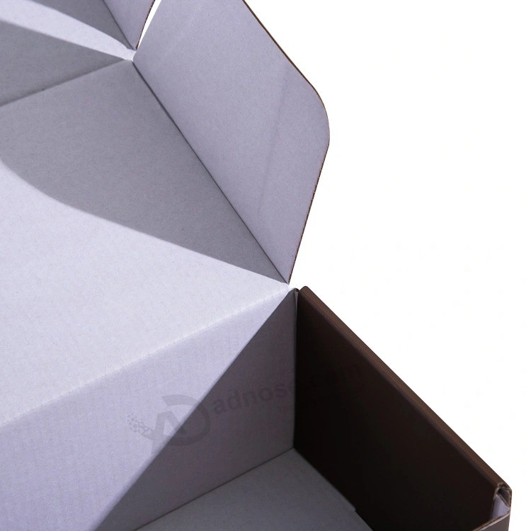 Custom brown Two-Sided printing Foldable Tea coffee Beans kraft Corrugate cardboard Transport mailing Carton shipping Packaging Box