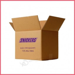 Large Custom Printed Brown Kraft Wine Clothes Water Shoes Eggs Export Corrugated Packaging Carton Box