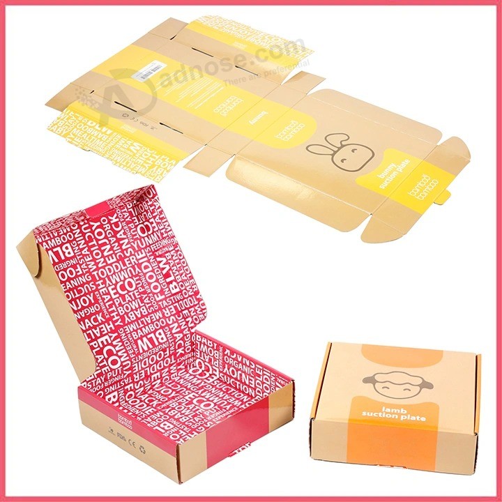 E-Commerce Custom Logo Rigid Corrugated Cardboard Paper Clothes Shoe Wine Cosmetic Postal Mailer Mailing Shipping Subscription Gift Packing Packaging Carton Box