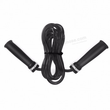 Sport jump rope fitness training weighted high speed skipping jump rope with logo