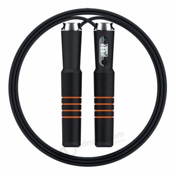New led Smart electronic Bluetooth Jump Rope Tpu Steel Skipping Ropes With digital Counter
