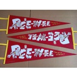 banner de feltro esportivo personalizado bandeirolas de feltro publicidade personalizada bandeira de feltro