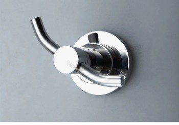 Stainless Steel Adhesive Wall Hook Strong Sticky Hanging Towel Coat Clothes Hooks for Door Kitchen Bathrooms Office