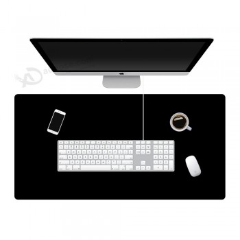 Sublimation Custom Logo Round PU Leather Waterproof Mouse Pad for Office