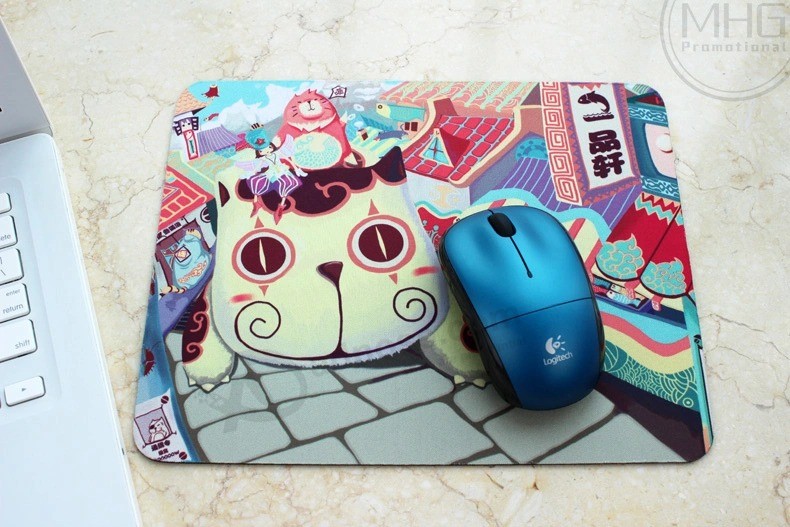 Alfombrilla de ratón personalizada promocional para juegos con logotipo