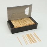El bambú desechable de calidad superior chino escoge palillos de dientes en botella de plástico