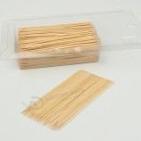 Palillos de dientes envueltos individualmente con sabor a bambú chino de 2.0 mm de diámetro
