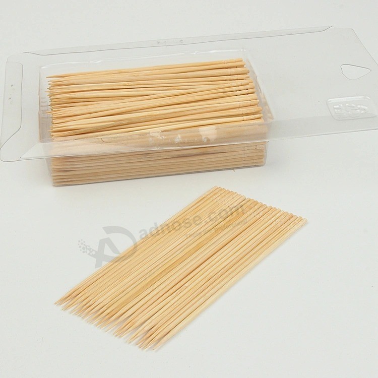 Diameter 2,0 mm chinese bamboesmaak Individueel verpakte tandenstokers