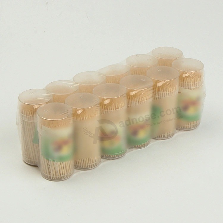 Cheap Price Custom Single Sharp Paper Wrapped Wood Bamboo Toothpicks