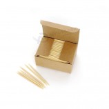 precio de fábrica respetuoso del medio ambiente palillos de dientes de bambú personalizados de comida china