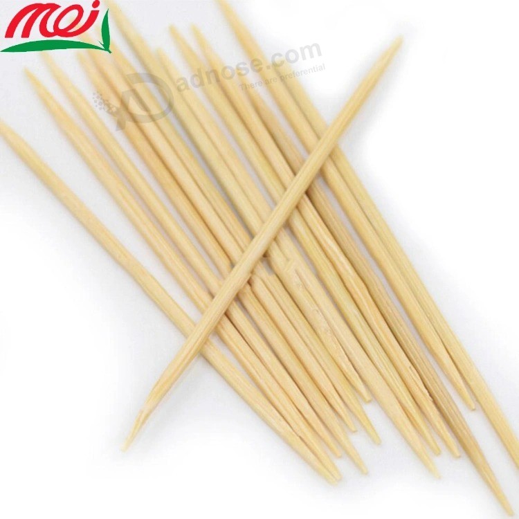 Cocktail Packed Two Side High Quality Bamboo Toothpick in China