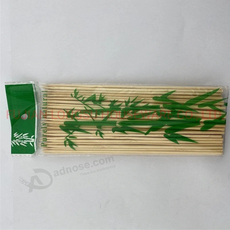 Siéntase cómodo y suave Superficie portátil Protección ambiental del palillo de dientes de bambú natural fino de 65 mm