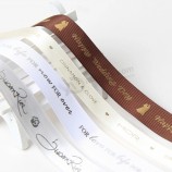 custom printed ribbon with high quality and logo