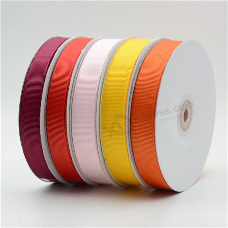 Wholsale Both Side Grosgrain Ribbon for Bouquet Packaging