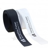factory custom gift polyester logo printing satin ribbon with logo