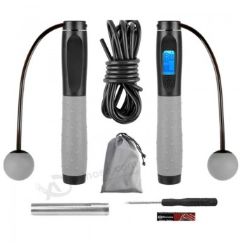 Sports Adjustable Heavy Weighted Speed Jump Rope Skipping with Fitness
