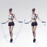 Los deportes de fitness de 4 colores saltan la cuerda de saltar ajustable con recuento
