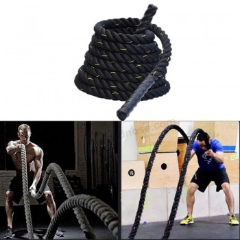 Heavy Jump Rope Skipping Rope Workout Battle Ropes for Men Women Total Body Workouts Power Training Improve Strength Building Mu