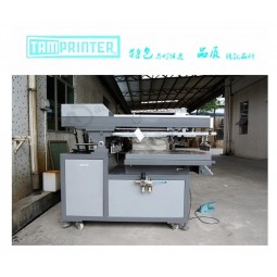 High Precision Oblique Arm Clamshell Screen Printing Machine