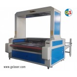 Máquina cortadora láser de alimentación automática textil directa de fábrica gs1610 con CCD grande