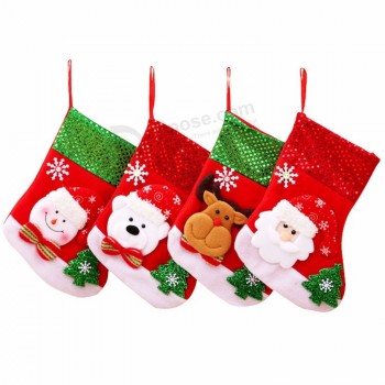 Natal meias enfeites presentes Bolsa decorações natal presente