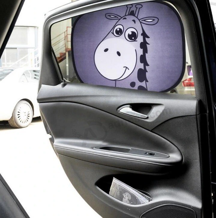Sombrilla de encargo plegable de la ventana lateral del coche de la impresión del logotipo para la promoción