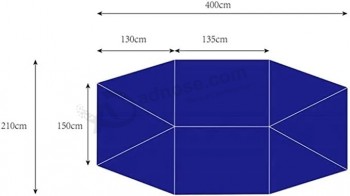 tettoia per auto mobile portatile Tenda per ombrellone per auto Parasole per auto con anti-UV (VCC-12)