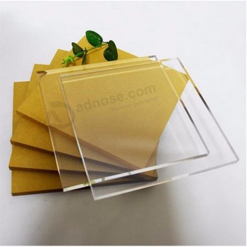 tablero de acrílico transparente fabricante de láminas de acrílico 4x8 paneles de vidrio acrílico tablero blanco