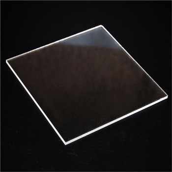 Tablero de metacrilato transparente de alta transparencia de 1-10 mm Hoja de placa acrílica de tamaño A4 utilizada para prevenir salpicaduras de saliva y estornudos