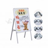 good quality aluminum double side outdoor A frame sign advertising A boards