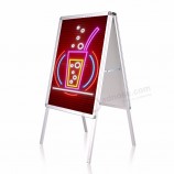 high quality outdoor aluminum a frame advertising sign boards