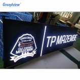 restaurant customized outdoor advertising led project sign board