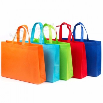 high quality promotional custom shopping non woven bag with print logo