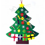 promo fantástico decorado diy fieltro árbol de navidad