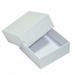 Tampa de presente de papelão rígido de luxo personalizado por atacado e caixa de papel base