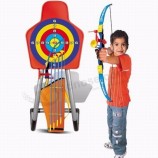 Plastic Kids Outdoor Play Set Game Hunting Bow and Arrow Archery China Children Toys