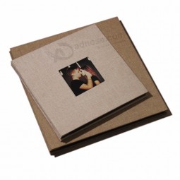 Custom Wedding Linen Self Adhesive Photo Album