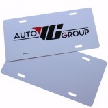placa de matrícula impresa plástica barata modificada para requisitos particulares del coche