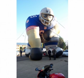 Giant inflatable characters, inflatable football player cartoon for sale