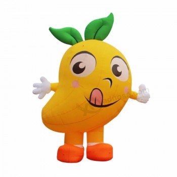modelo grande inflável de fruta simulada modelo de fruta inflável personalizado personagem de desenho animado adereços de exibição de publicidade